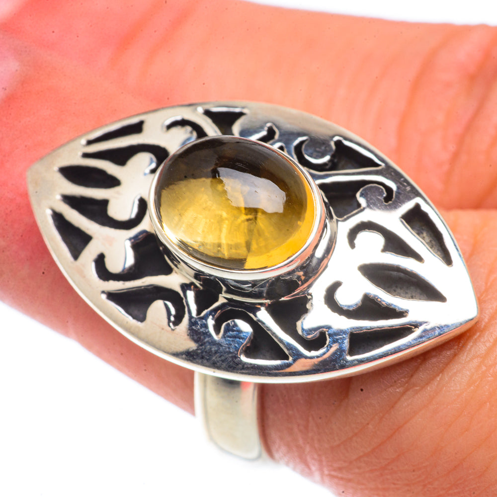 Citrine Rings handcrafted by Ana Silver Co - RING66585