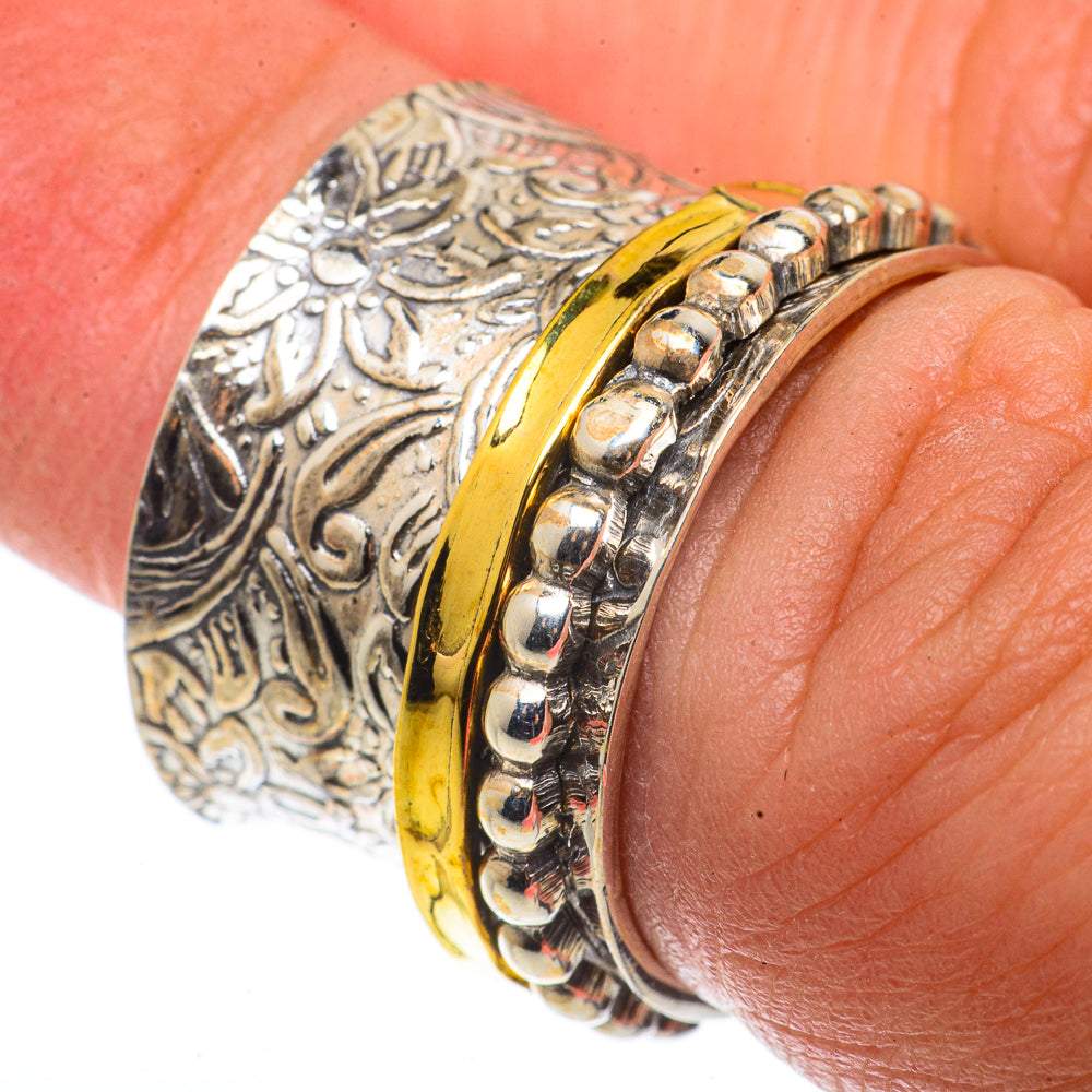 Meditation Spinner Rings handcrafted by Ana Silver Co - RING66591