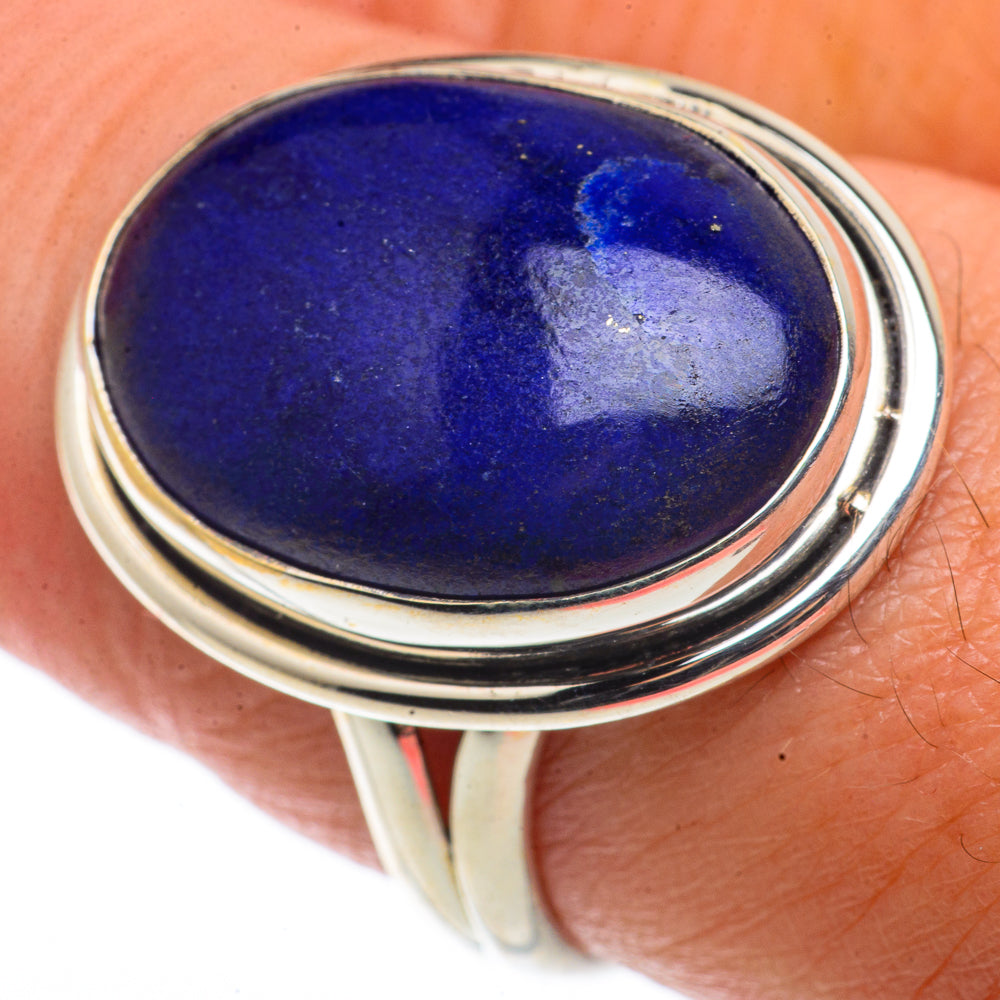 Lapis Lazuli Rings handcrafted by Ana Silver Co - RING66597