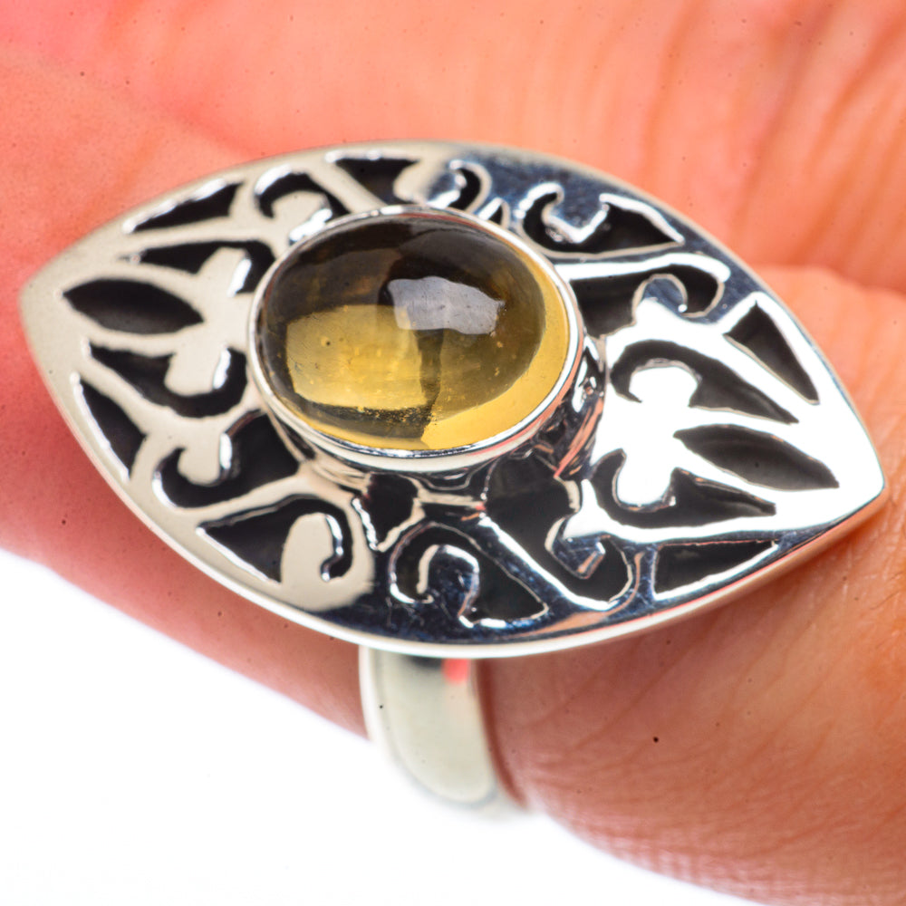 Citrine Rings handcrafted by Ana Silver Co - RING66604