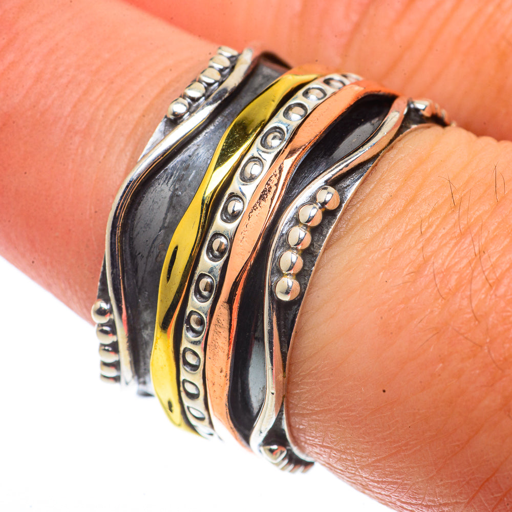 Meditation Spinner Rings handcrafted by Ana Silver Co - RING66608