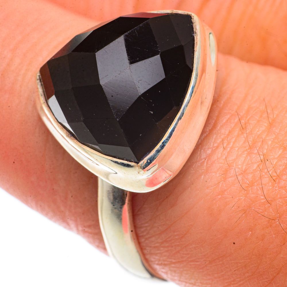 Black Onyx Rings handcrafted by Ana Silver Co - RING66611