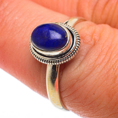 Lapis Lazuli Rings handcrafted by Ana Silver Co - RING66615
