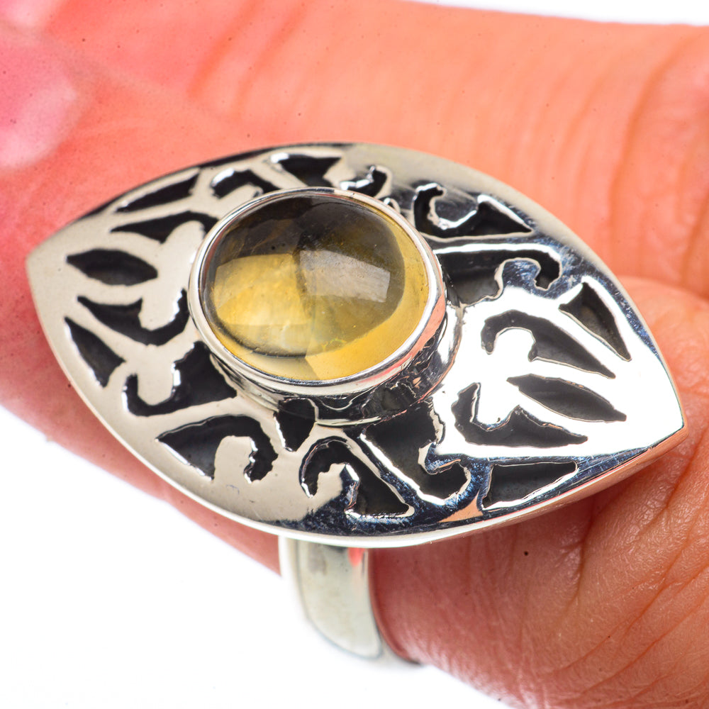 Citrine Rings handcrafted by Ana Silver Co - RING66622