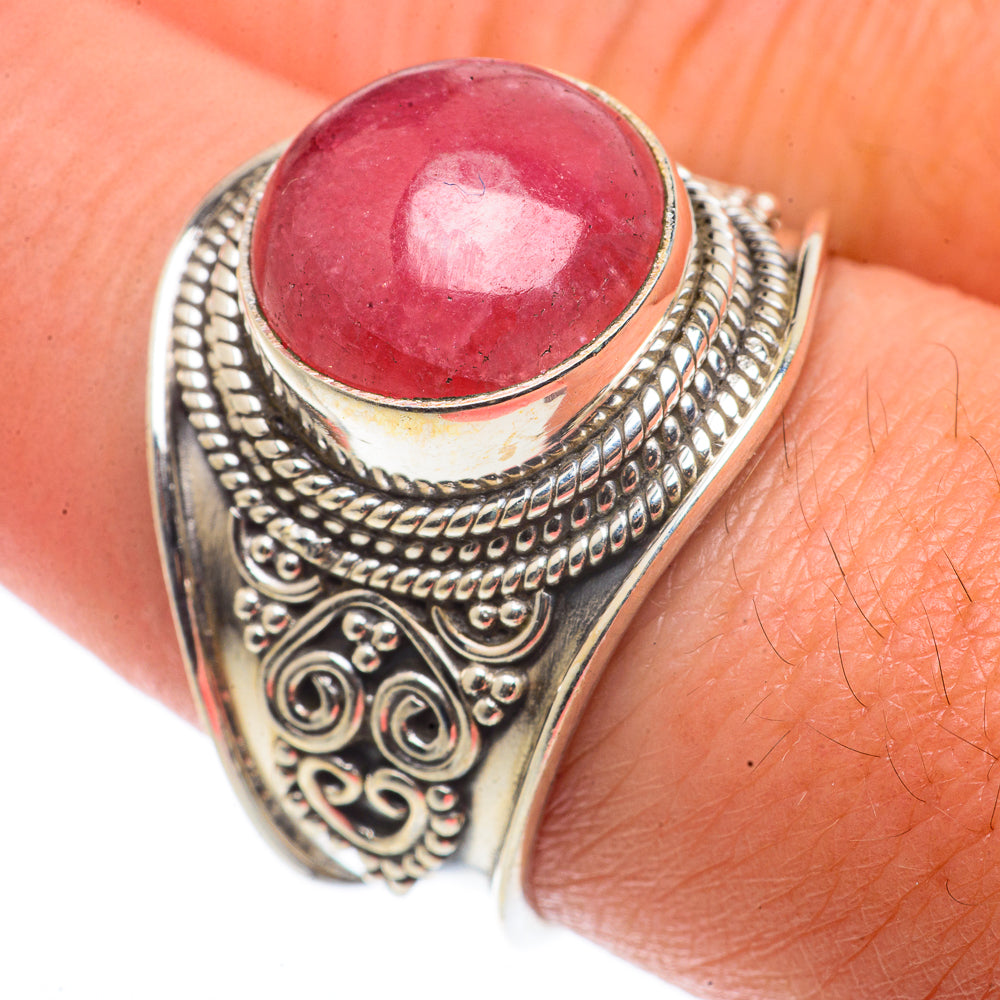 Rhodochrosite Rings handcrafted by Ana Silver Co - RING66624