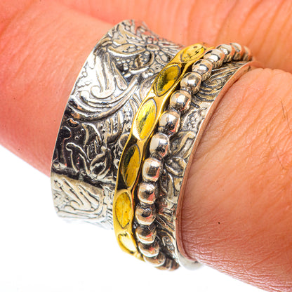 Meditation Spinner Rings handcrafted by Ana Silver Co - RING66627