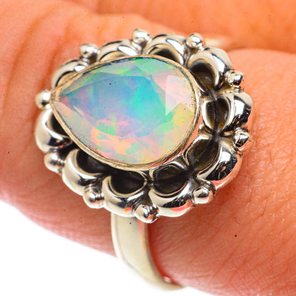 Ethiopian Opal Rings handcrafted by Ana Silver Co - RING66631