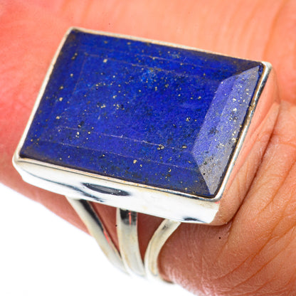 Lapis Lazuli Rings handcrafted by Ana Silver Co - RING66632