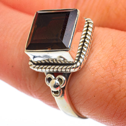 Smoky Quartz Rings handcrafted by Ana Silver Co - RING66635