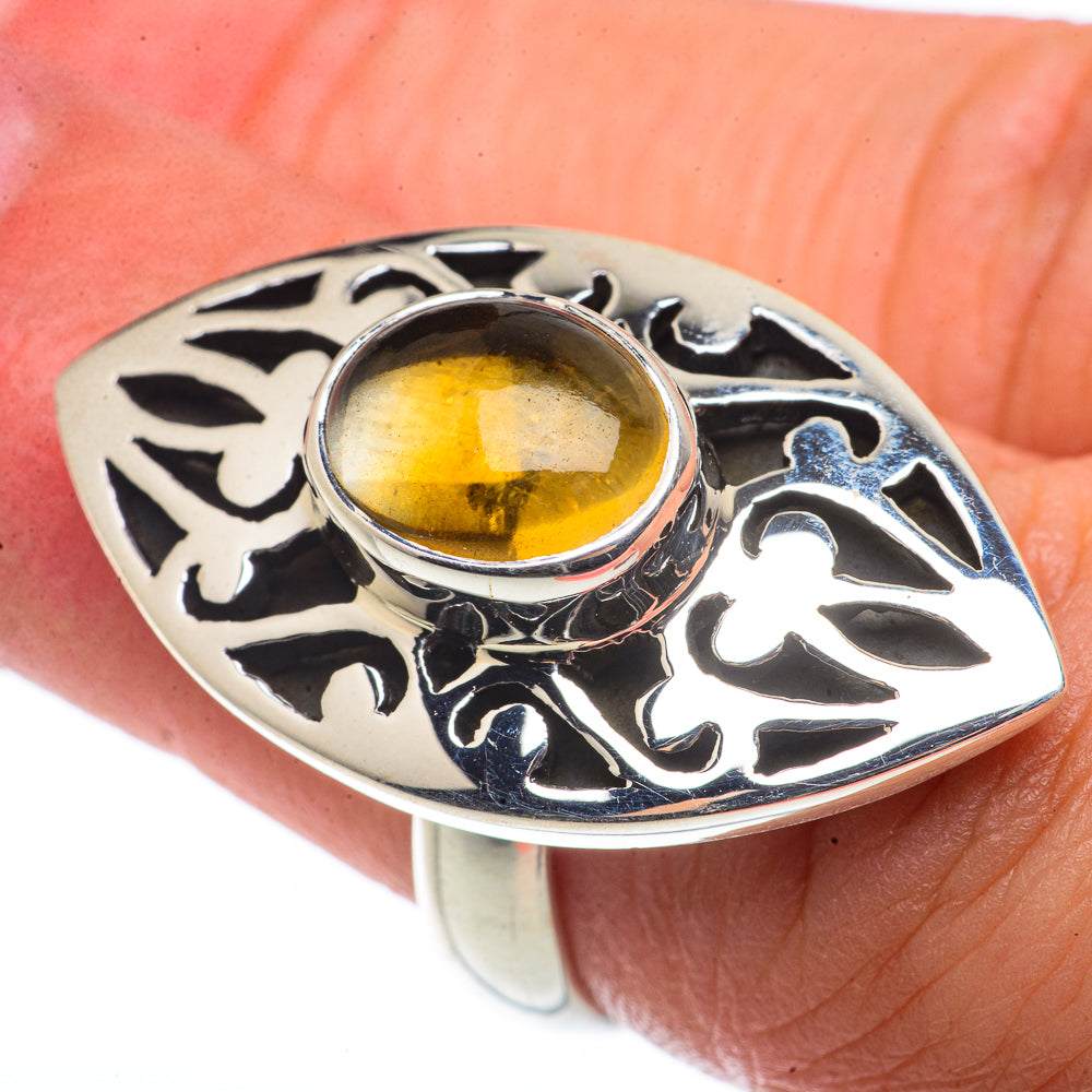 Citrine Rings handcrafted by Ana Silver Co - RING66638