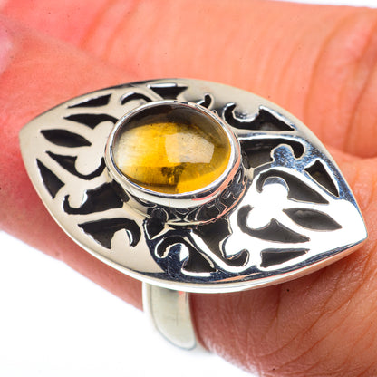 Citrine Rings handcrafted by Ana Silver Co - RING66638