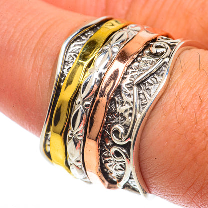 Meditation Spinner Rings handcrafted by Ana Silver Co - RING66644