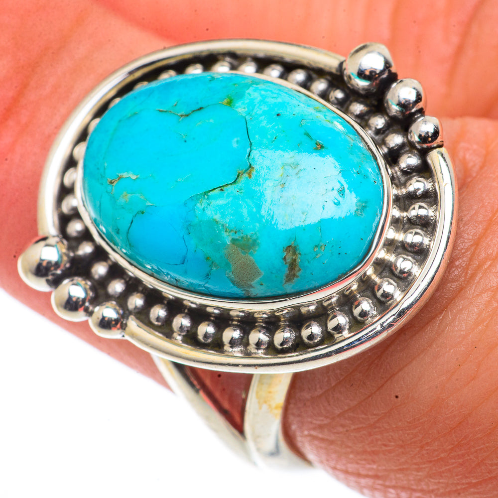 Arizona Turquoise Rings handcrafted by Ana Silver Co - RING66650