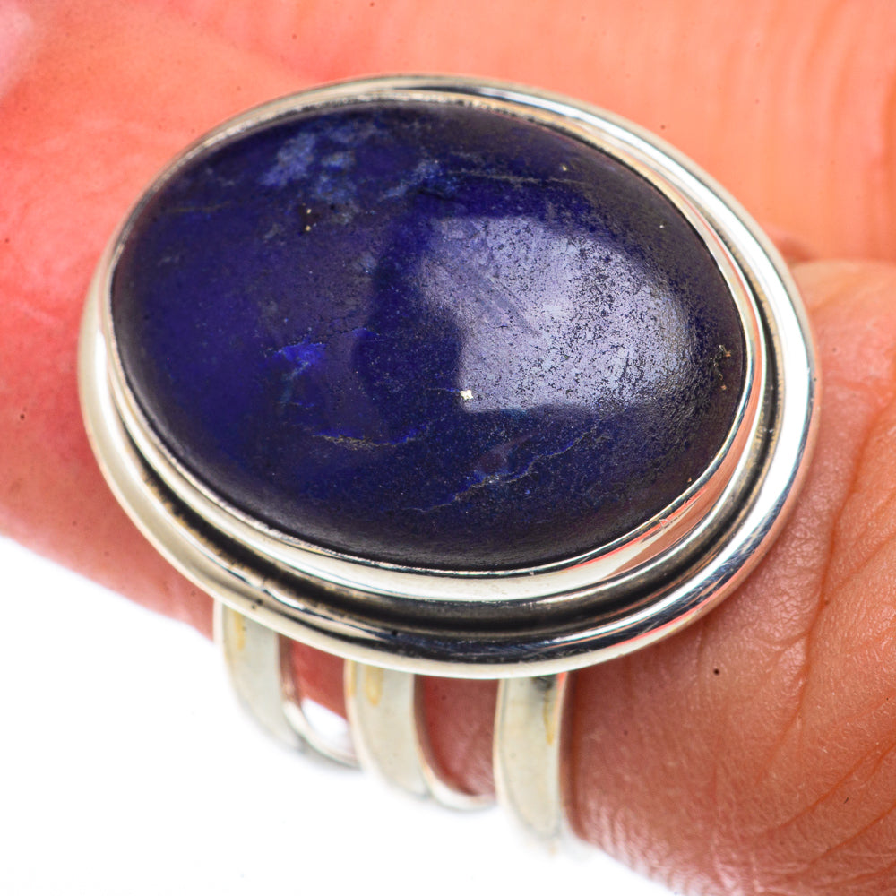Lapis Lazuli Rings handcrafted by Ana Silver Co - RING66651