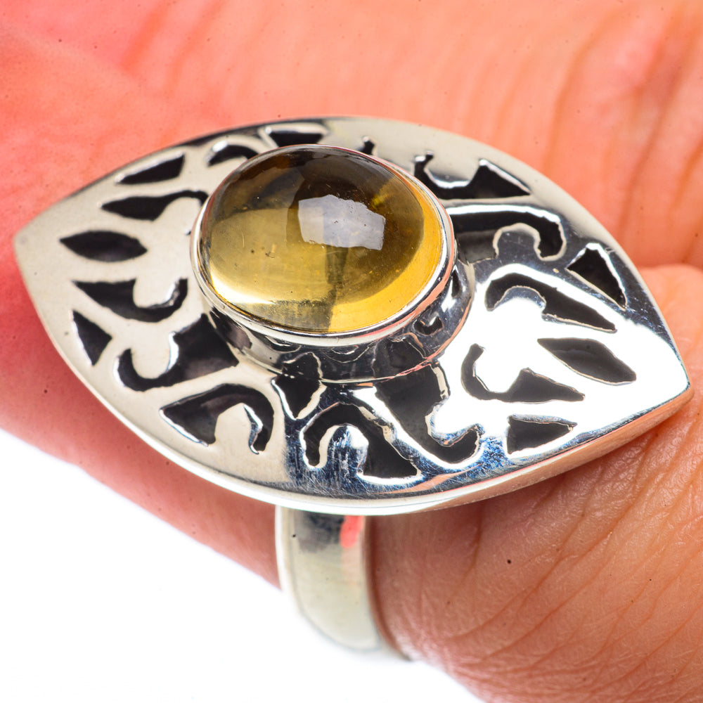 Citrine Rings handcrafted by Ana Silver Co - RING66652