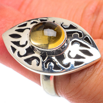 Citrine Rings handcrafted by Ana Silver Co - RING66652