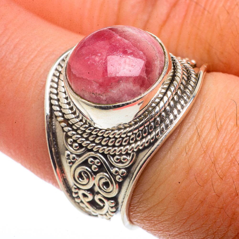 Rhodochrosite Rings handcrafted by Ana Silver Co - RING66654