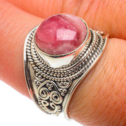 Rhodochrosite Rings handcrafted by Ana Silver Co - RING66654