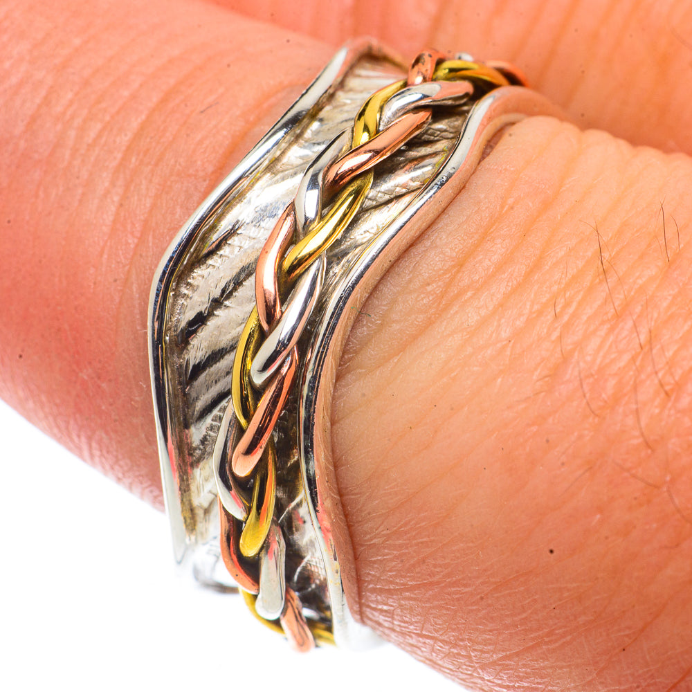 Meditation Spinner Rings handcrafted by Ana Silver Co - RING66656