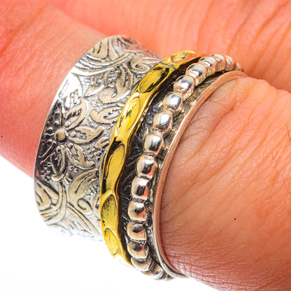 Meditation Spinner Rings handcrafted by Ana Silver Co - RING66657