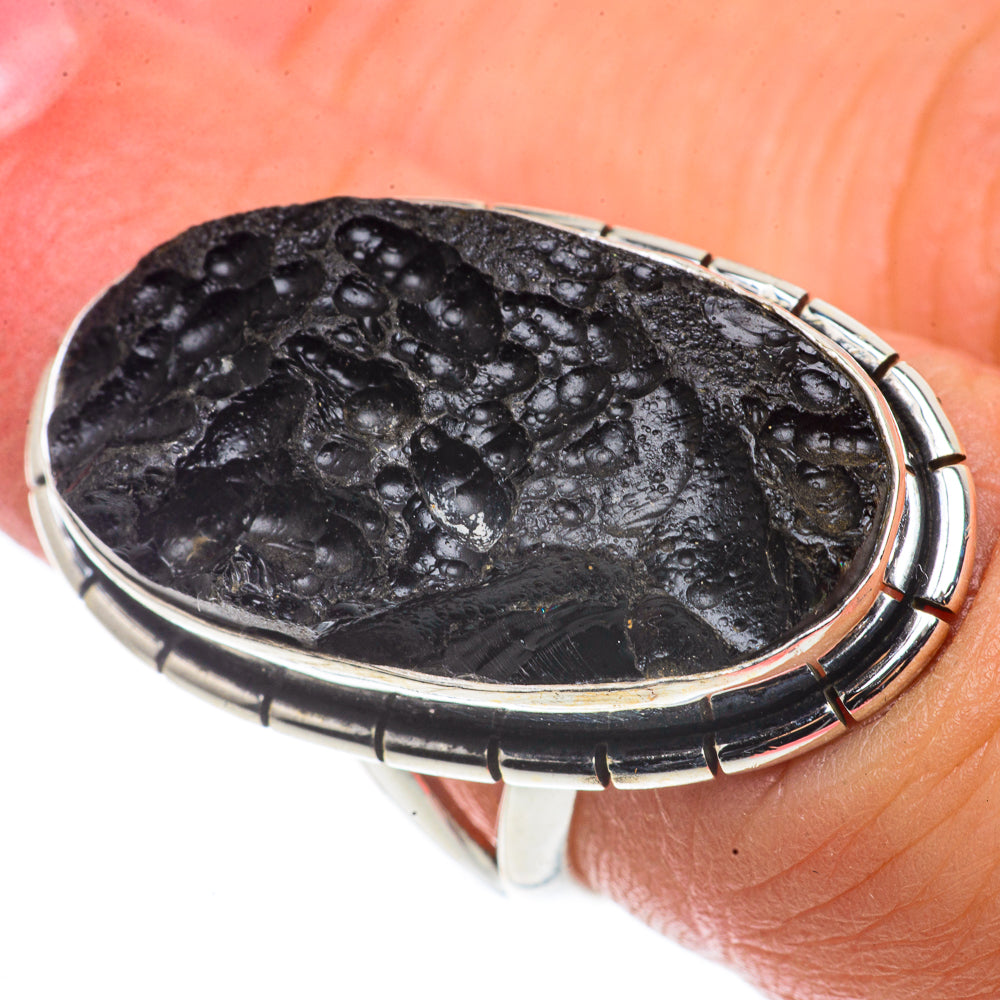 Tektite Rings handcrafted by Ana Silver Co - RING66658
