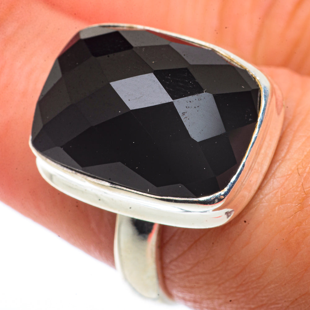 Black Onyx Rings handcrafted by Ana Silver Co - RING66659
