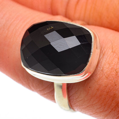 Black Onyx Rings handcrafted by Ana Silver Co - RING66668