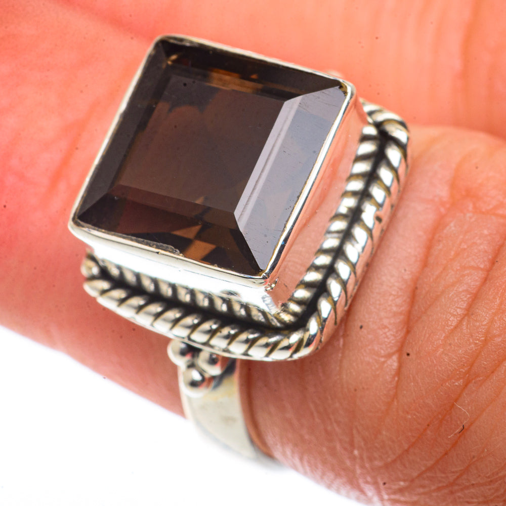 Smoky Quartz Rings handcrafted by Ana Silver Co - RING66671