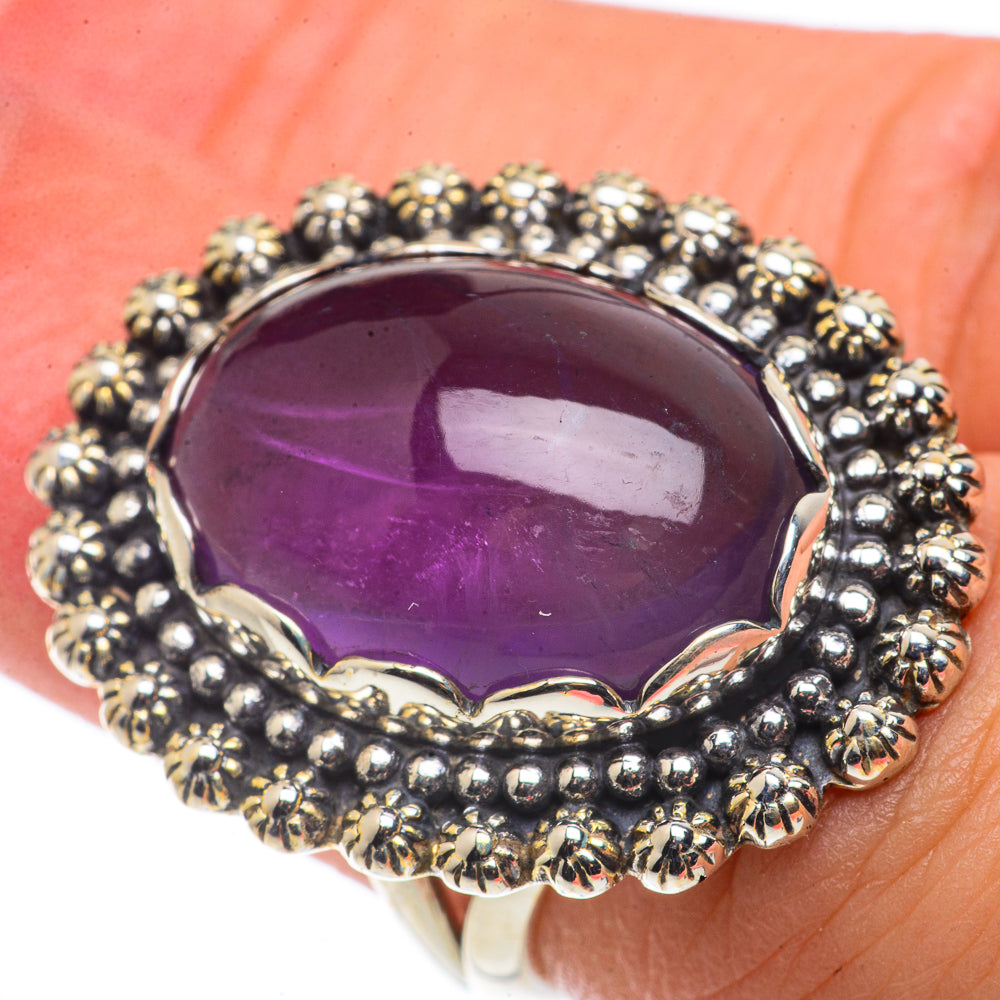 Amethyst Rings handcrafted by Ana Silver Co - RING66679