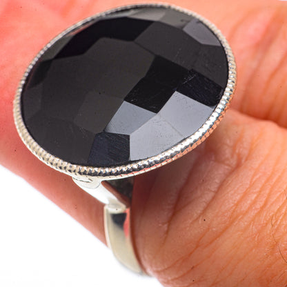 Black Onyx Rings handcrafted by Ana Silver Co - RING66682