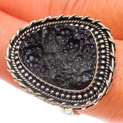 Tektite Rings handcrafted by Ana Silver Co - RING66685