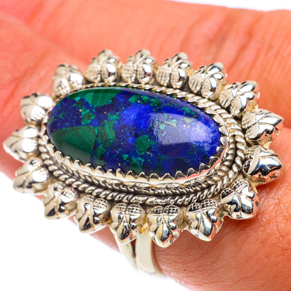 Azurite Rings handcrafted by Ana Silver Co - RING66692