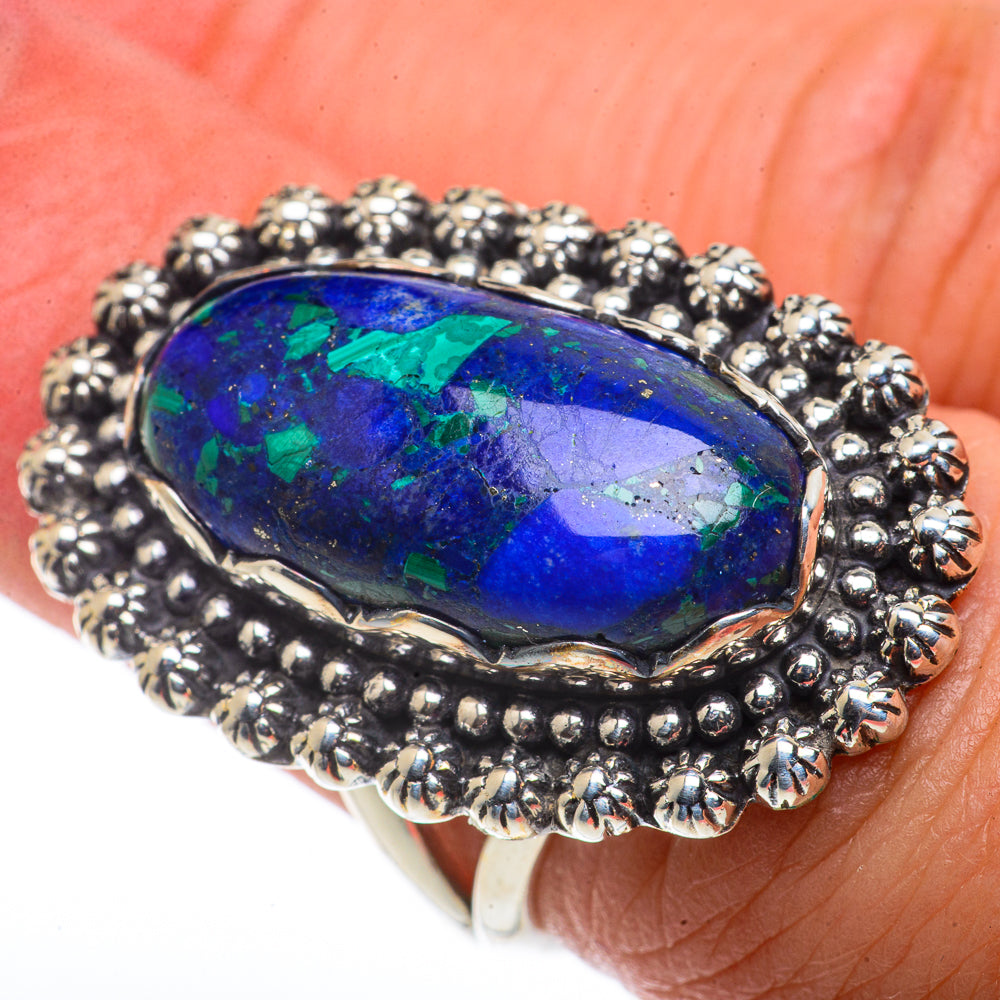 Azurite Rings handcrafted by Ana Silver Co - RING66693