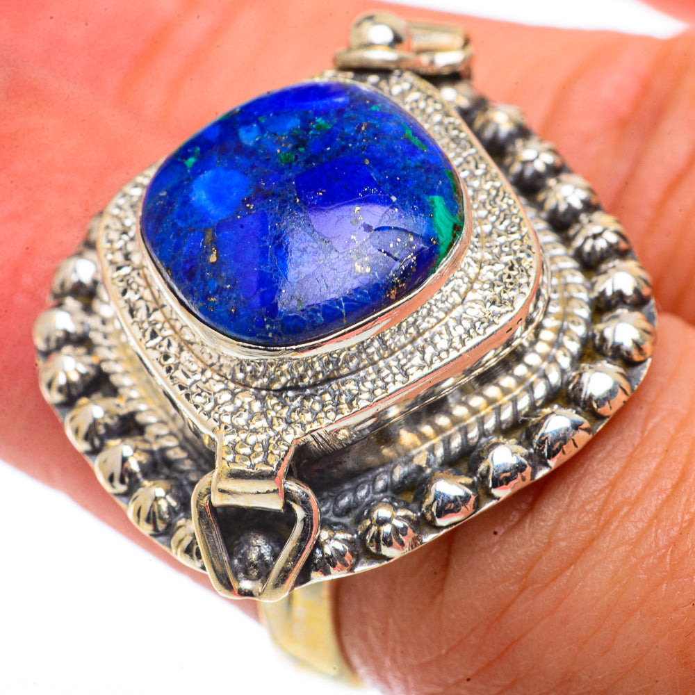 Azurite Rings handcrafted by Ana Silver Co - RING66694