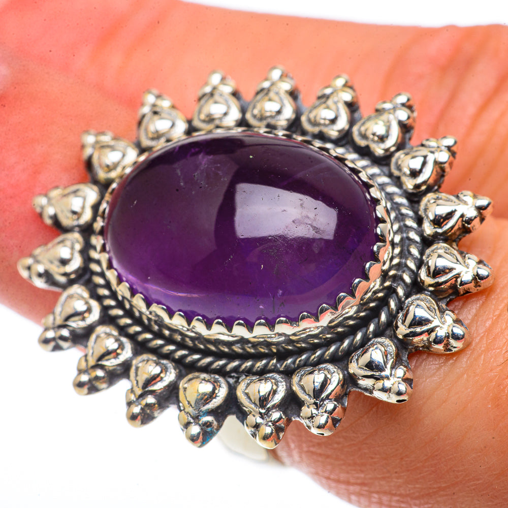 Amethyst Rings handcrafted by Ana Silver Co - RING66718