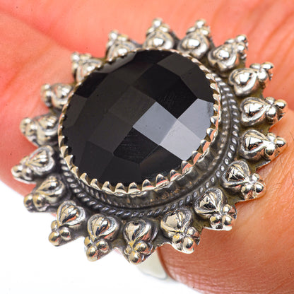 Black Onyx Rings handcrafted by Ana Silver Co - RING66719