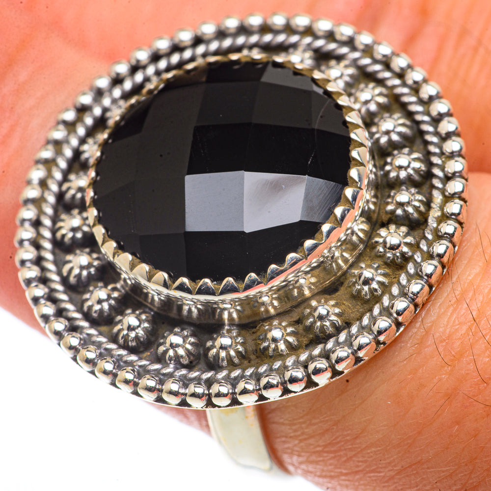 Black Onyx Rings handcrafted by Ana Silver Co - RING66720