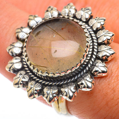 Rutilated Quartz Rings handcrafted by Ana Silver Co - RING66724