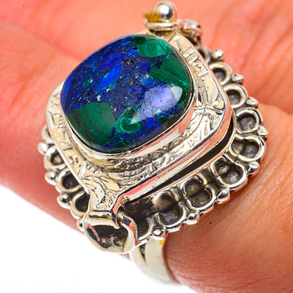 Azurite Rings handcrafted by Ana Silver Co - RING66726