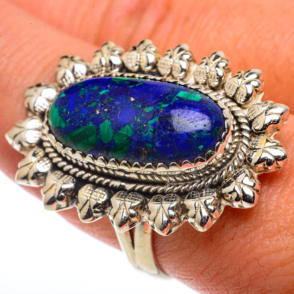Azurite Rings handcrafted by Ana Silver Co - RING66727