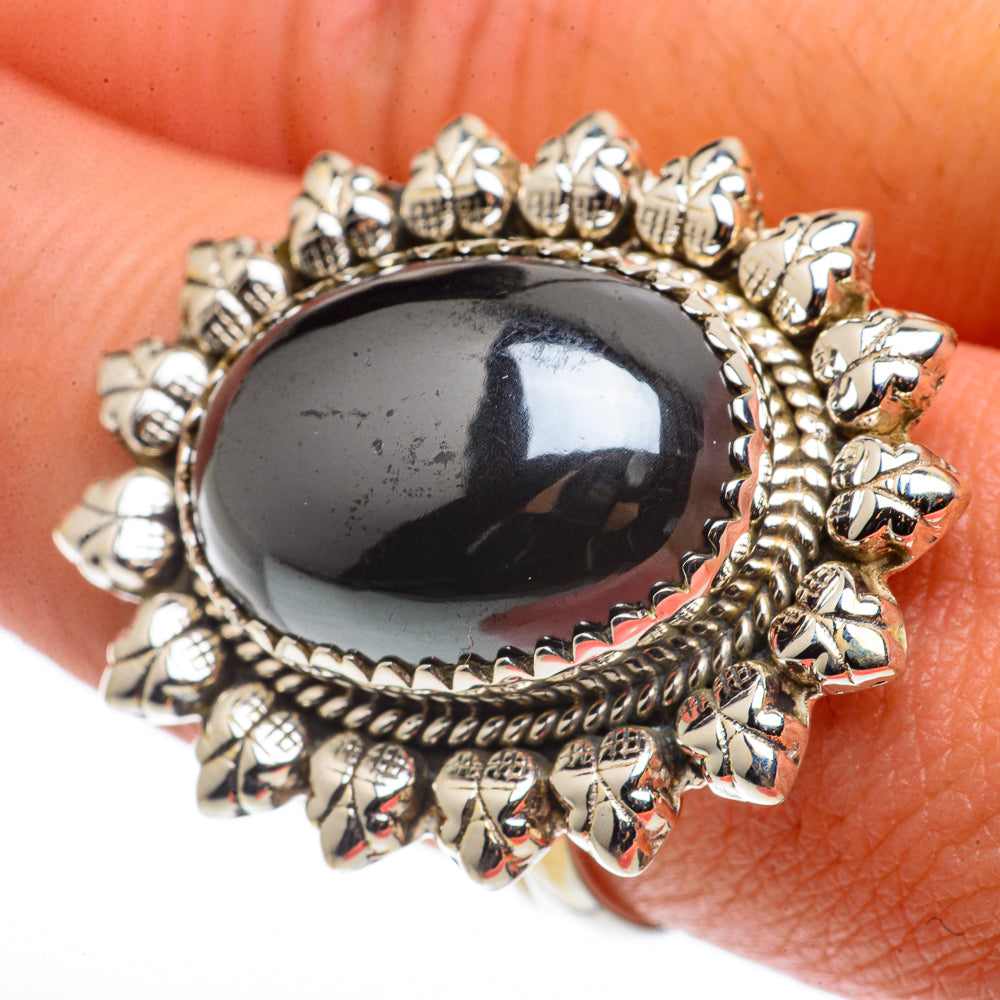 Hematite Rings handcrafted by Ana Silver Co - RING66729