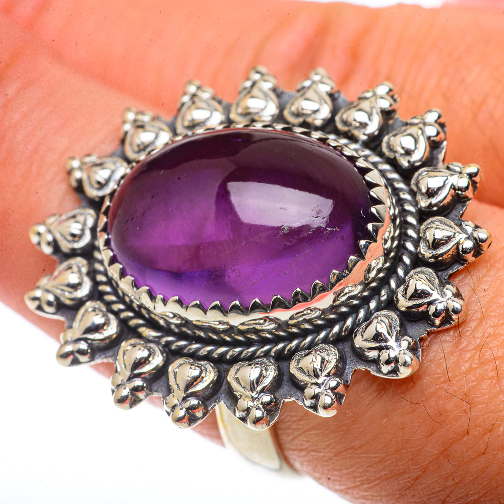 Amethyst Rings handcrafted by Ana Silver Co - RING66740