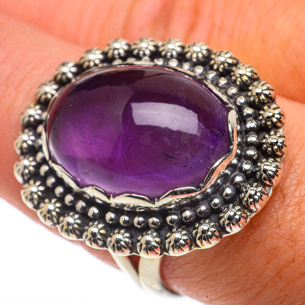 Amethyst Rings handcrafted by Ana Silver Co - RING66741