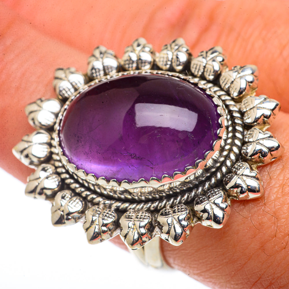 Amethyst Rings handcrafted by Ana Silver Co - RING66742