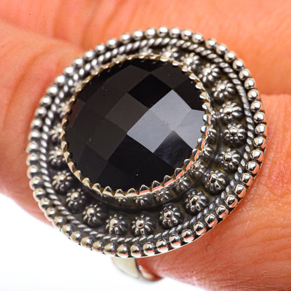 Black Onyx Rings handcrafted by Ana Silver Co - RING66743