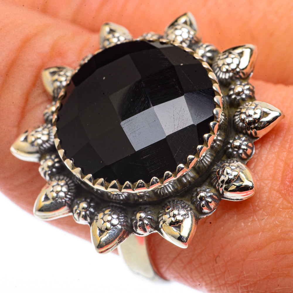Black Onyx Rings handcrafted by Ana Silver Co - RING66744