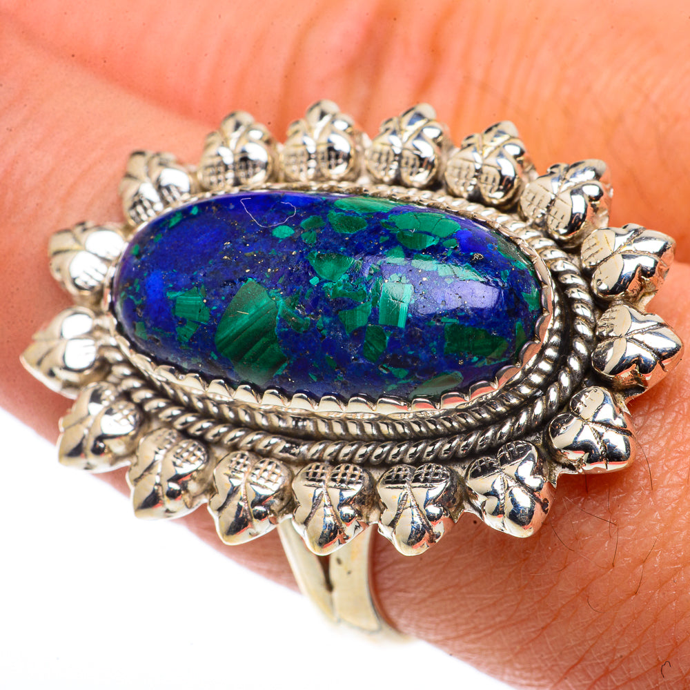 Azurite Rings handcrafted by Ana Silver Co - RING66747