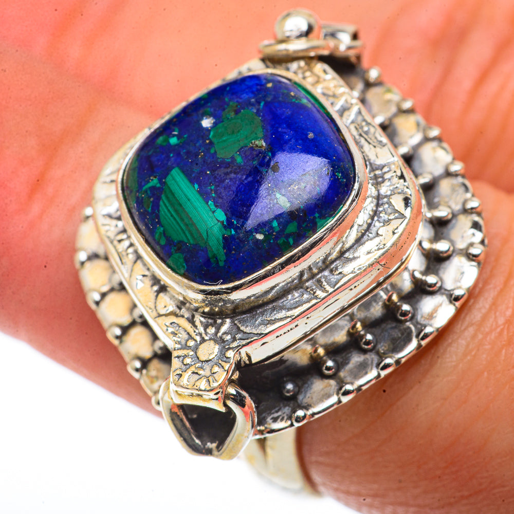 Azurite Rings handcrafted by Ana Silver Co - RING66748