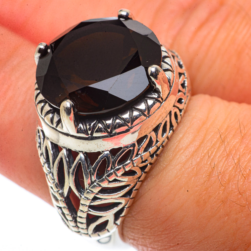 Smoky Quartz Rings handcrafted by Ana Silver Co - RING66758