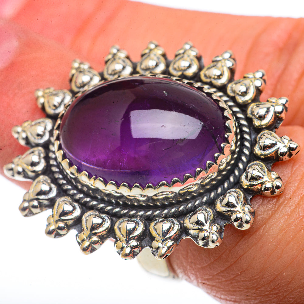 Amethyst Rings handcrafted by Ana Silver Co - RING66763